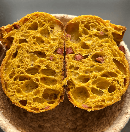 Pão de Cúrcuma